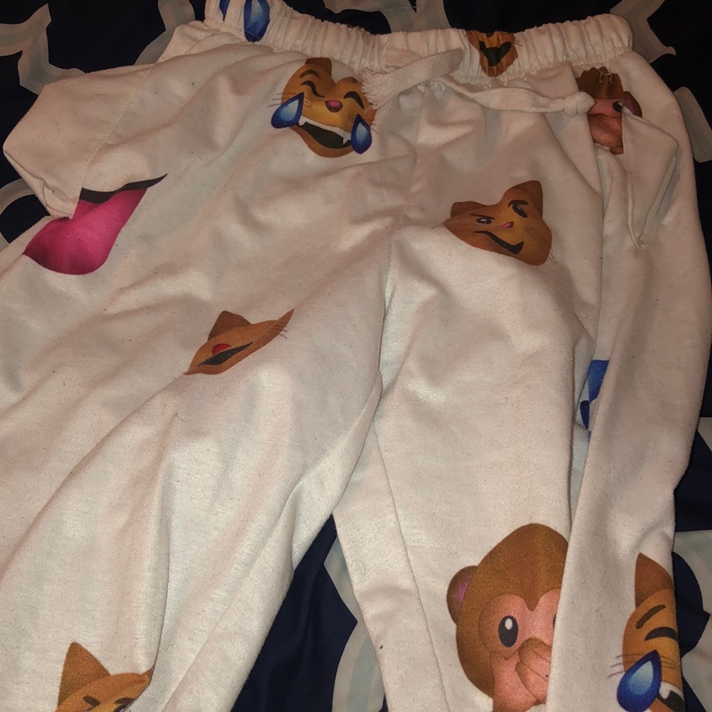 Emoji joggers
